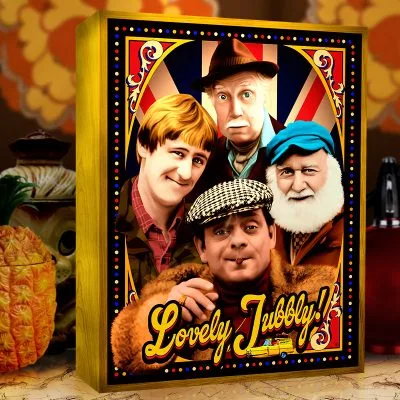 Only Fools And Horses Lovely Jubbly Lightbox Free Standing Image 1